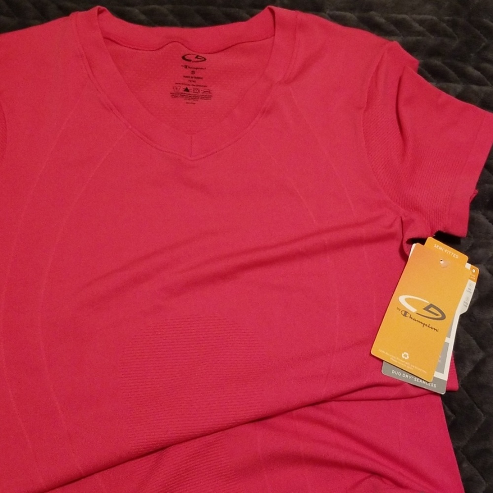 NWT Pink Champion Workout Top